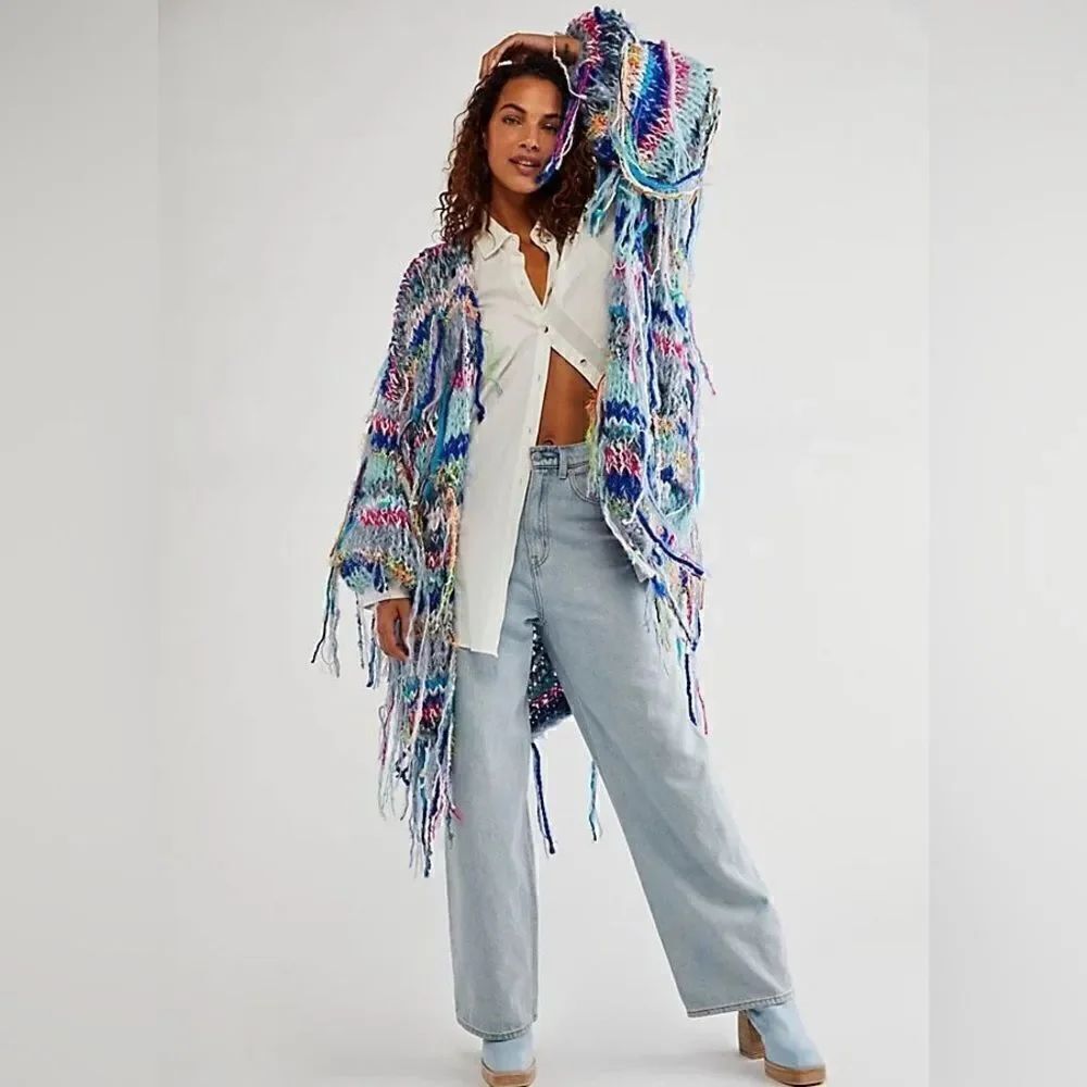 Free People Nothing But Fringe Jacket - Picture 1 of 4